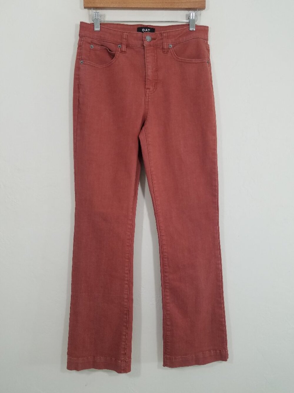 Oat New York High-Rise Boot Jeans Stretch Size 28